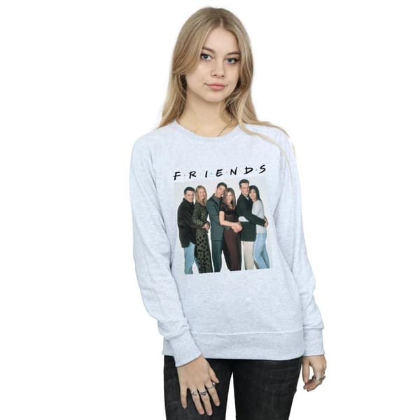 Friends Womens/Ladies Group Photo Hugs Sweatshirt