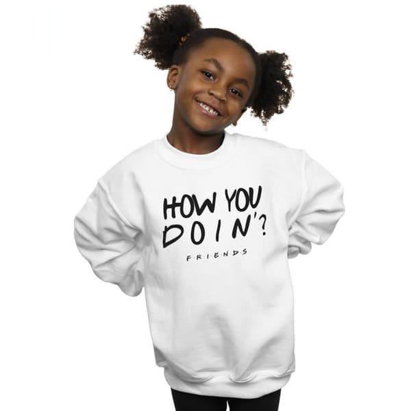 Friends Sweatshirt How You Doin? för flickor