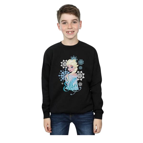 Disney Pojkar Frozen Elsa Snowflakes Sweatshirt