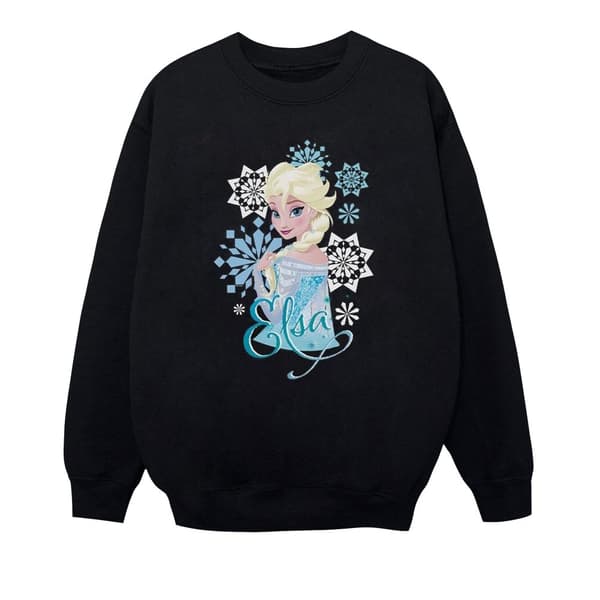 Disney Pojkar Frozen Elsa Snowflakes Sweatshirt