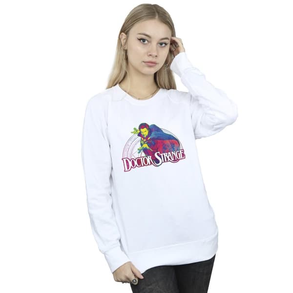 Marvel Womens/Ladies Doctor Strange Pyschedelic Sweatshirt