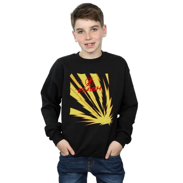 DC Comics Boys The Flash Lightning Bolts Sweatshirt