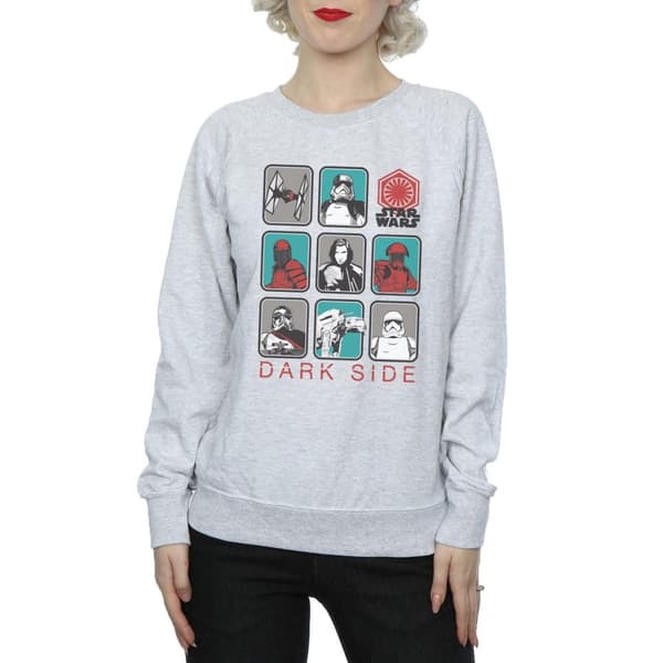 Star Wars Dam/Tjej The Last Jedi Dark Side Multi Character Sweatshirt