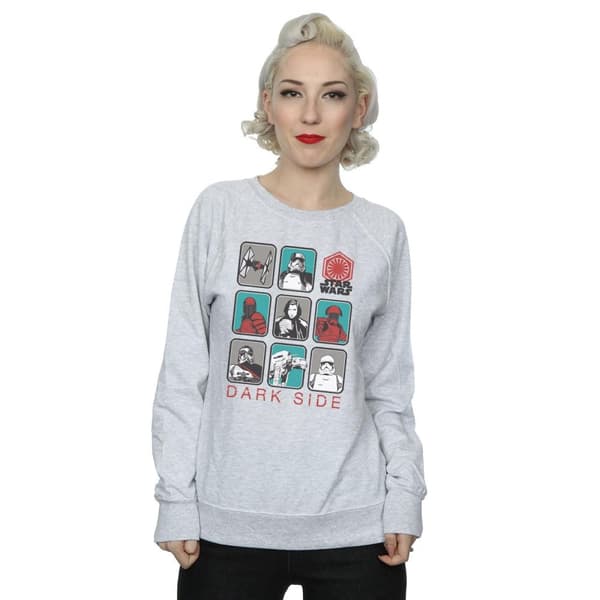 Star Wars Dam/Tjej The Last Jedi Dark Side Multi Character Sweatshirt