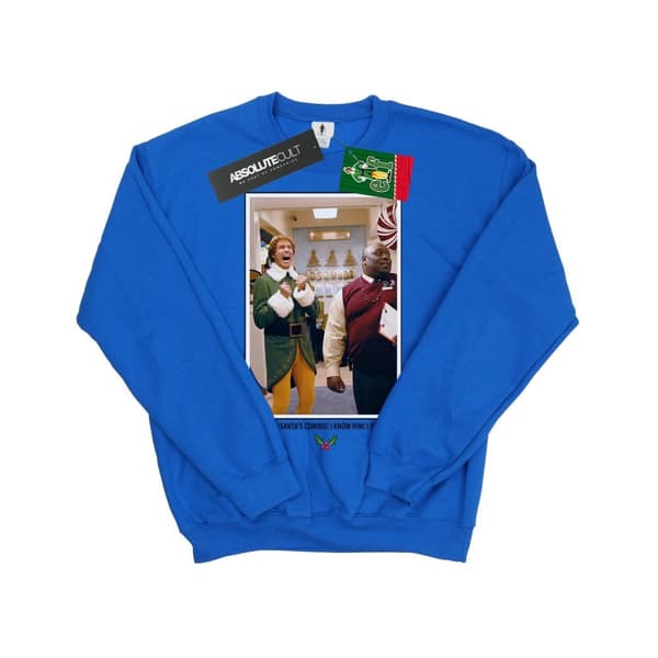 Elf Pojkar OMG Santa Photo Sweatshirt
