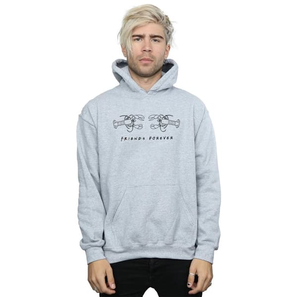 Friends Mens Lobster Logo Hoodie