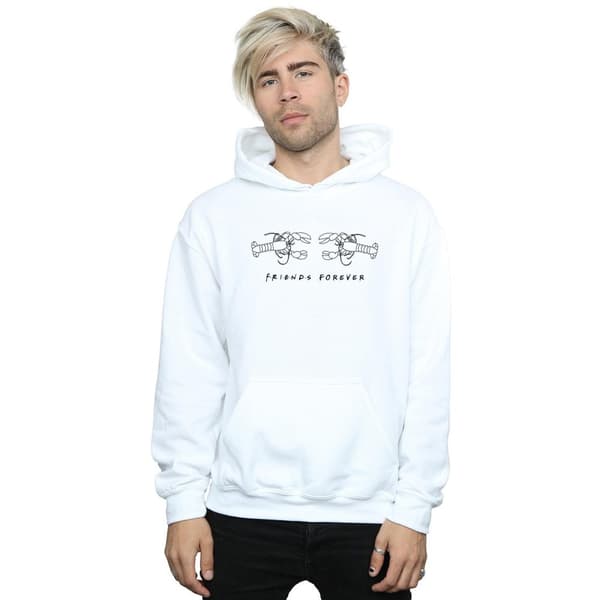 Friends Mens Lobster Logo Hoodie