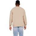 Miniatyrbilde 2 av 3: Casual Classics Mens Ringspun Cotton Extended Neckline Oversized Sweatshirt