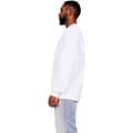 Miniatyrbilde 3 av 3: Casual Classics Mens Ringspun Cotton Extended Neckline Oversized Sweatshirt