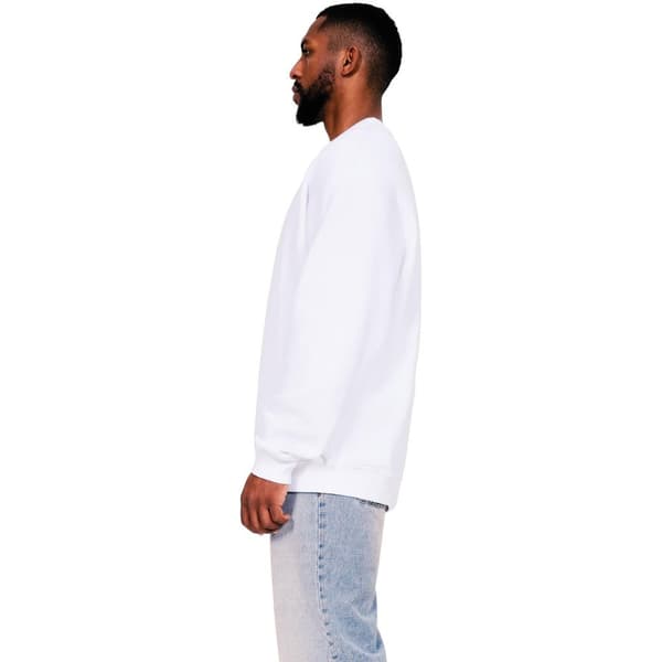 Casual Classics Mens Ringspun Cotton Extended Neckline Oversized Sweatshirt