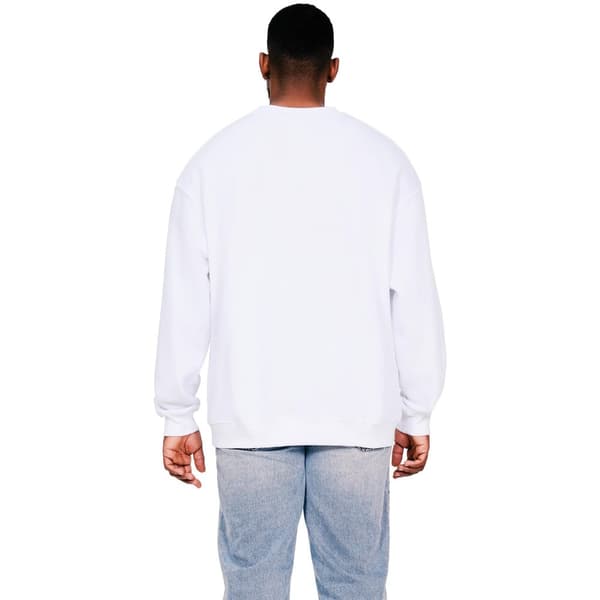 Casual Classics Mens Ringspun Cotton Extended Neckline Oversized Sweatshirt
