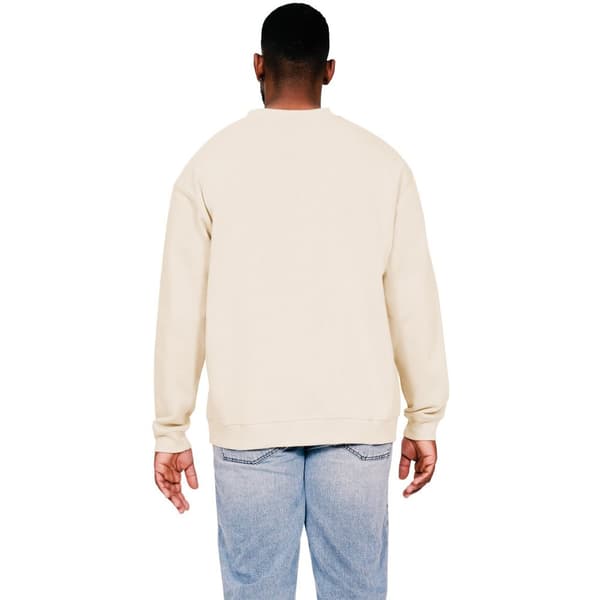 Casual Classics Mens Ringspun Cotton Extended Neckline Oversized Sweatshirt