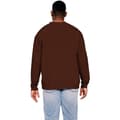 Miniatyrbilde 2 av 3: Casual Classics Mens Ringspun Cotton Extended Neckline Oversized Sweatshirt