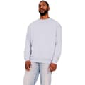 Miniatyrbilde 1 av 3: Casual Classics Mens Ringspun Cotton Extended Neckline Oversized Sweatshirt