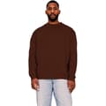 Miniatyrbilde 1 av 3: Casual Classics Mens Ringspun Cotton Extended Neckline Oversized Sweatshirt