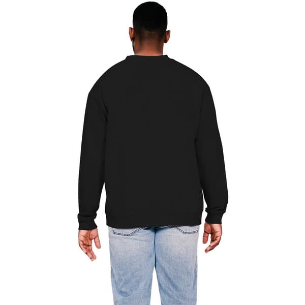 Casual Classics Mens Ringspun Cotton Extended Neckline Oversized Sweatshirt