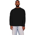 Miniatyrbilde 1 av 3: Casual Classics Mens Ringspun Cotton Extended Neckline Oversized Sweatshirt