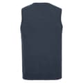 Miniatyrbilde 2 av 3: Russell Collection Mens Knitted V Neck Sleeveless Sweatshirt