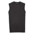 Miniatyrbillede 1 af 3: Russell Collection Mens Knitted V Neck Sleeveless Sweatshirt