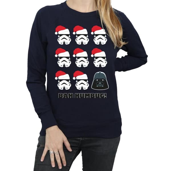 Star Wars Sweatshirt med julstämning för kvinnor/damer