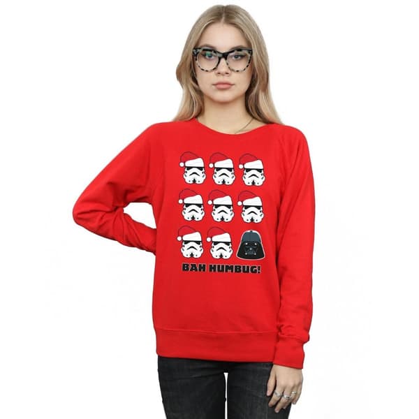 Star Wars Sweatshirt med julstämning för kvinnor/damer