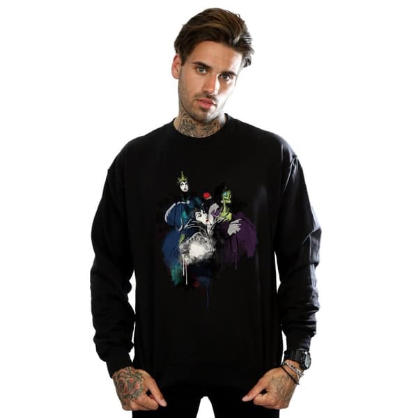 Disney Mens Skurkar Sketch Sweatshirt