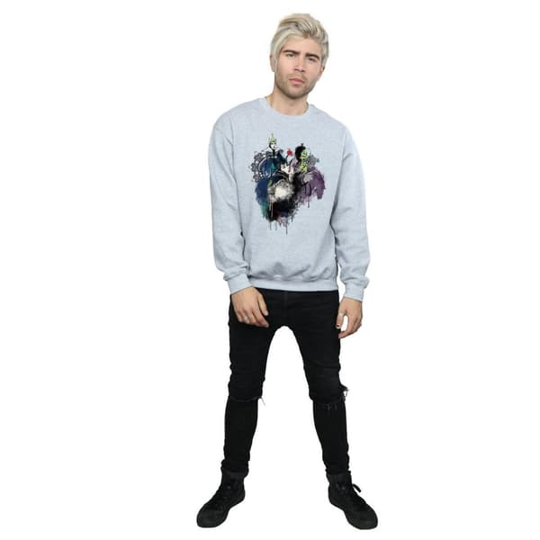 Disney Mens Villains Sketch Sweatshirt