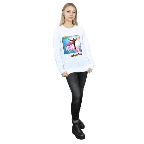 Marvel Womens/Ladies Deadpool Hey You Sweatshirt