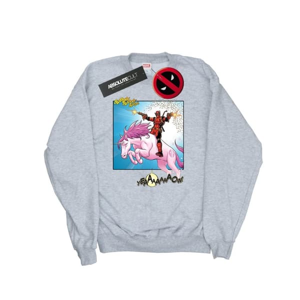 Marvel Dam/Tjej Deadpool Hey You Sweatshirt