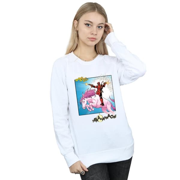 Marvel Womens/Ladies Deadpool Hey You Sweatshirt
