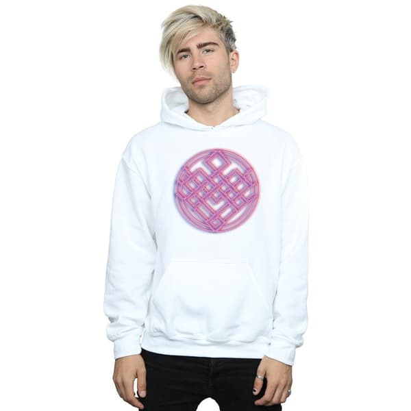 Marvel Mens Shang-Chi And The Legend Of The Ten Rings Neon Icon Hoodie