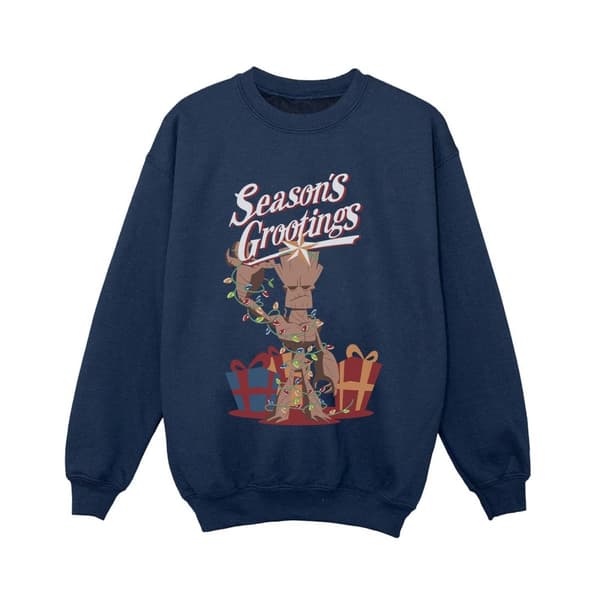 Marvel Boys Marvel Comics Groot Season´s Grootings Sweatshirt