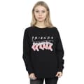Miniatyrbilde 2 av 3: Friends Womens/Ladies Christmas Stocking Logo Sweatshirt