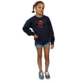Miniatyrbilde 4 av 5: DC Comics Girls Justice League Movie Superman Emblem Sweatshirt