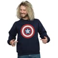 Miniatyrbillede 2 af 3: Marvel Mens Captain America Civil War Shield Sweatshirt
