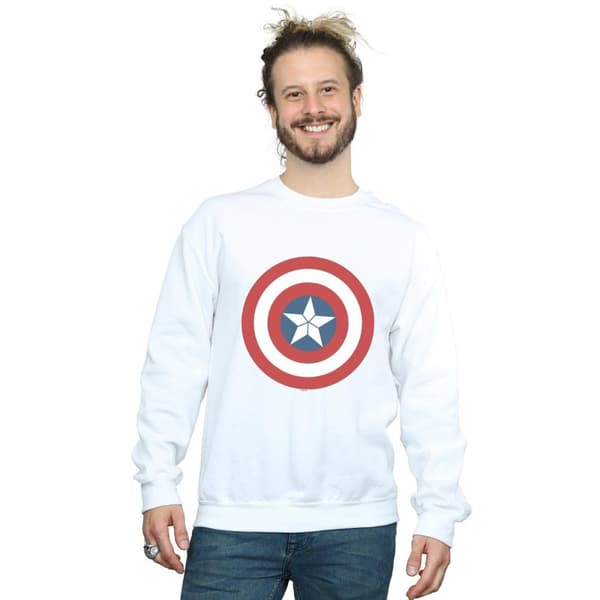 Marvel Mens Captain America Civil War Shield Sweatshirt