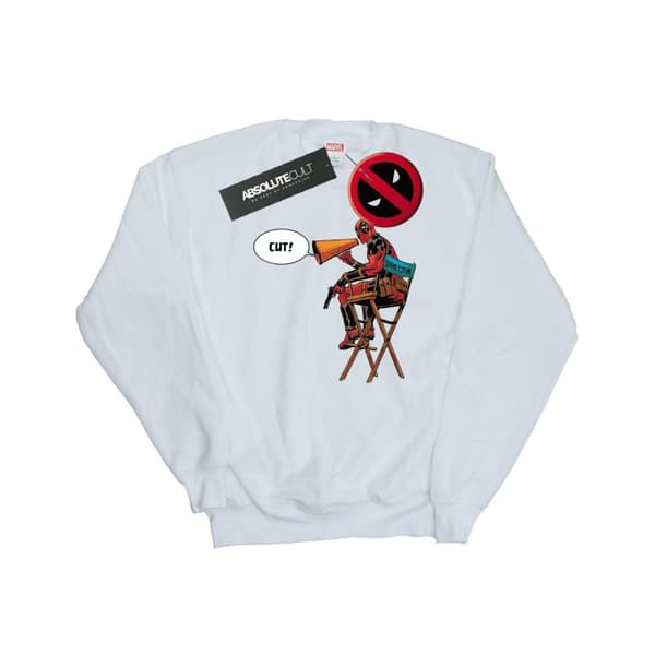 Marvel Mens Deadpool Director´s Chair Sweatshirt
