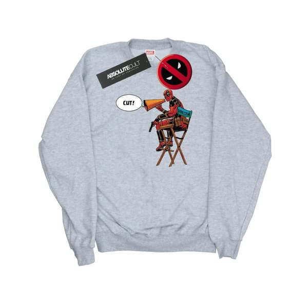 Marvel Mens Deadpool Director´s Chair Sweatshirt