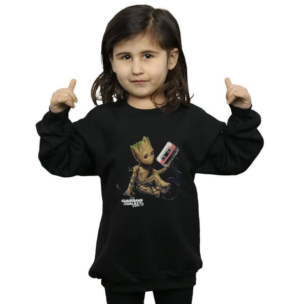 Marvel Guardians Of The Galaxy Groot Tape Sweatshirt för flickor
