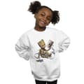Miniatyrbild 2 av 3: Marvel Guardians Of The Galaxy Groot Tape Sweatshirt för flickor