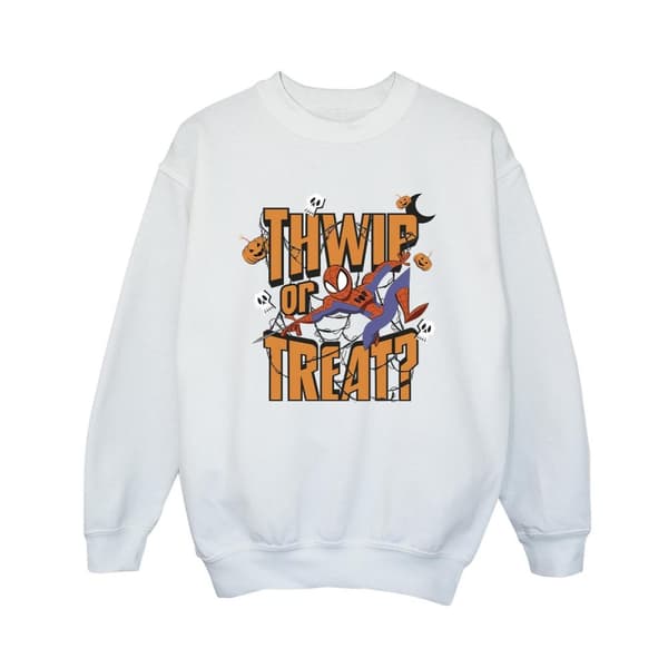 Marvel Boys Spider-Man Thwip Or Treat Sweatshirt