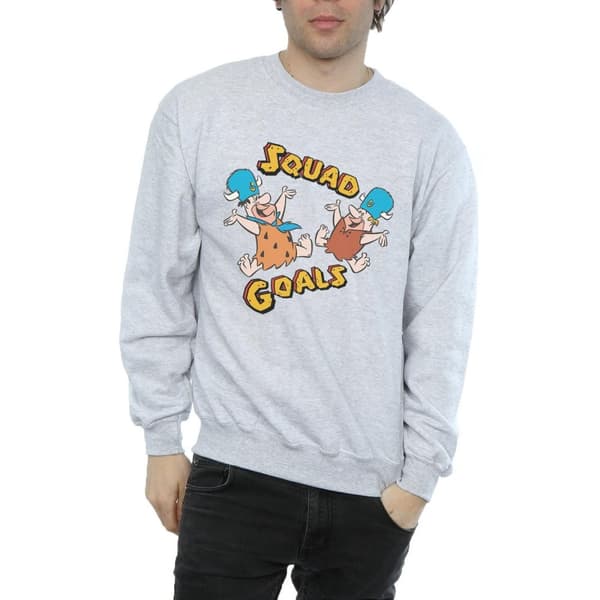 The Flintstones Mens Squad Goals Sweatshirt