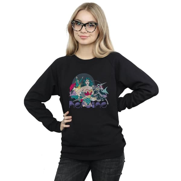 DC Comics Dam/kvinnor Justice League Heroine - Sweatshirt
