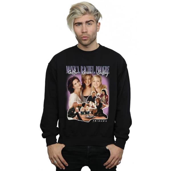 Friends Mens Geller Green Buffay Sweatshirt