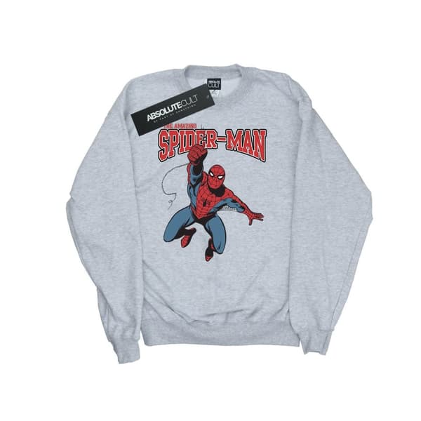 Marvel Girls Spider-Man Leap Sweatshirt
