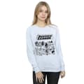 Pikkukuva 2 / 3: DC Comics Womens/Ladies Justice League Stripes Sweatshirt