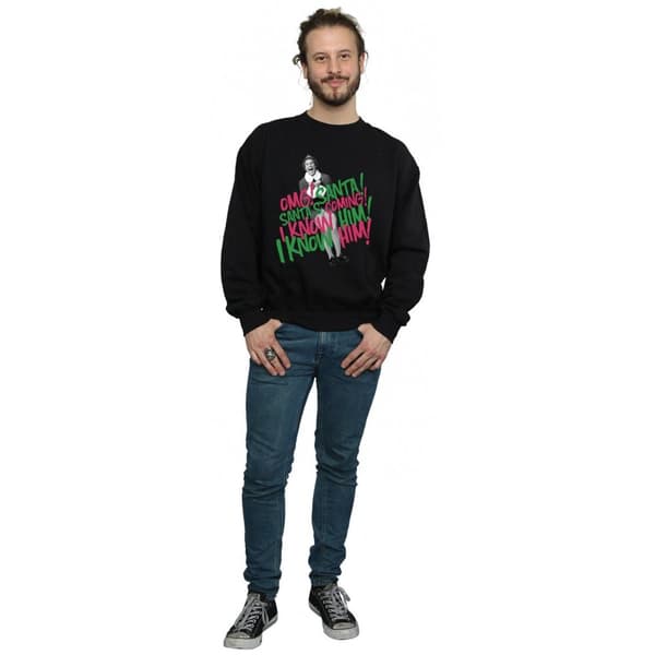 Elf Mens Santa´s Coming Sweatshirt
