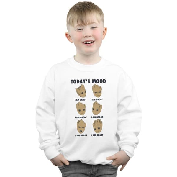 Marvel Boys Guardians Of The Galaxy Groot Today´s Mood Sweatshirt