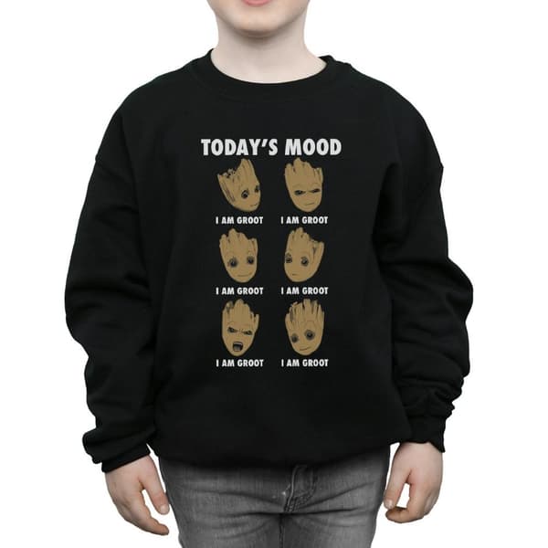 Marvel Boys Guardians Of The Galaxy Groot Today´s Mood Sweatshirt