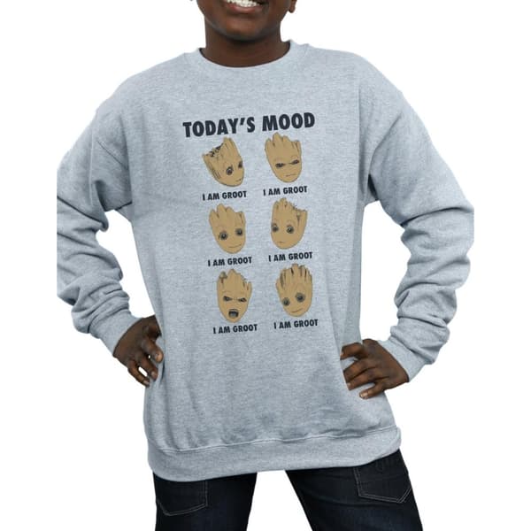 Marvel Boys Guardians Of The Galaxy Groot Today´s Mood Sweatshirt